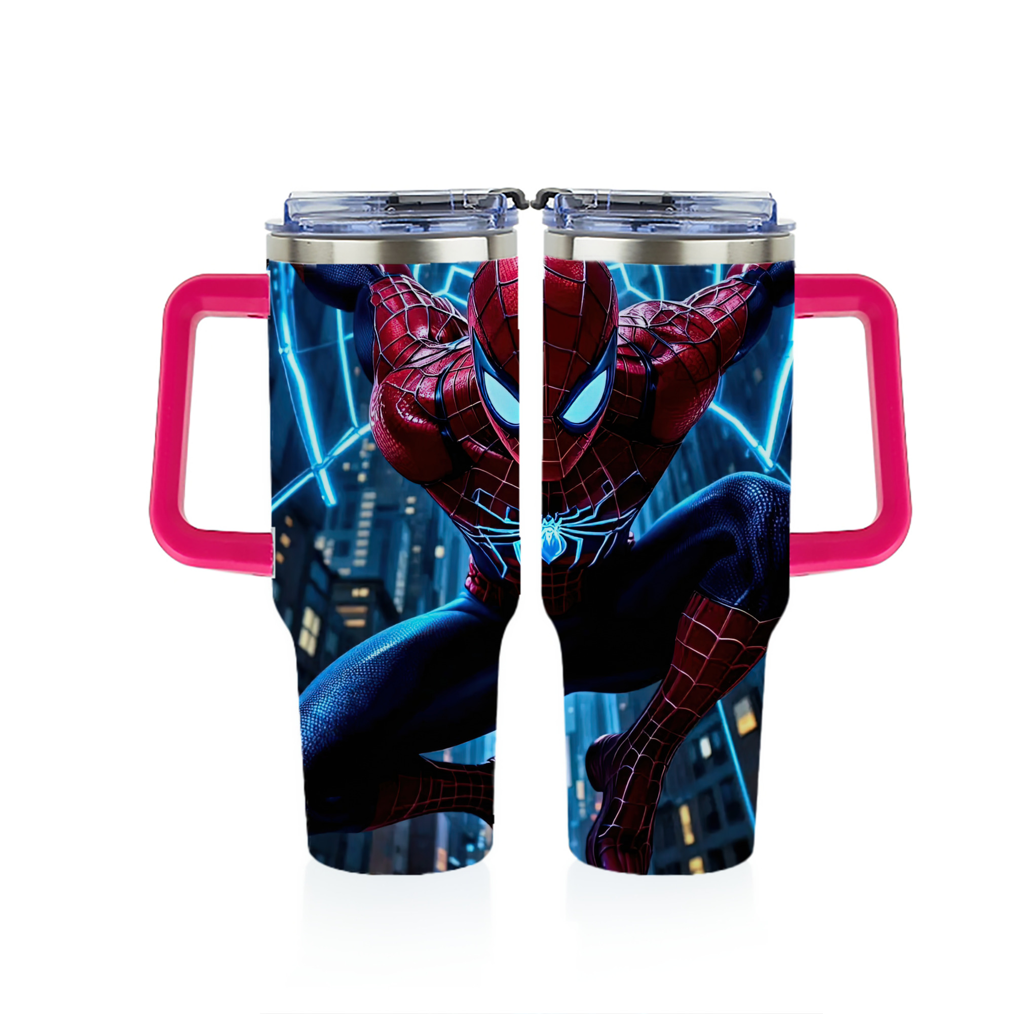 （画像用） Spider Man スパイダーマン 1200ｍLフルプリント車用タンブラー